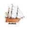 Homeroots 18" Wood Brown HMS Victory Hand Painted Decorative Boat 401964 - alternate 2