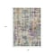 Homeroots 8' X 10' Linen Purple And Gold Abstract Washable Indoor Outdoor Area Rug 630870 - alternate 5