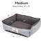 Simple Deluxe FluffyDream Calming Dog Bed, Super Soft Pet Bed with Pillow Edge, Dog Sofa Bed, Cute Bed Sofa for P PTDBEDCUD2420GRY - alternate 3