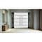 Vdomdoors Aluminum Double Doors Deux 1105 Black Enamel Mirrored Clear Glass 2 Sidelights Entry Modern Painted DEUX1105DEXD-BLK-W12+72+12xH96-RH-O - alternate 2