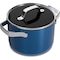 Bakkenmaster 3-Qt Ceramic Coated Stock Pot with Lid, Nonstick, Oven Safe, PTFE and PFAS Free, Blue BKCRSTKPTBL3U - alternate 1