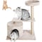Simple Deluxe Catcus Cat Tree Tower, 31 inch Cat Tree with Scratching Posts, Cat Tree for Indoor Cats, Small Cat 3A53PTTREESCRACH31BN04 - alternate 1