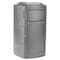 Commercial Zone Products PolyTec(TM) 25 gal Square Outdoor Can, Gray, Polyethylene, 21 1/2 in 775903SE - alternate 1