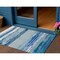 Homeroots 3' X 5' Blue Abstract Washable Indoor Outdoor Area Rug 608637 - alternate 1