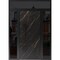 Vdomdoors Steel Door Dekton 0118 Natural Noir 96вЂќ/ 2 Side and Top Exterior Window Sidelite Entry Door Paint DEKTON0118EXD-NOIR-W14+36+14xH96+16-RH-I - alternate 1