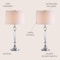 Jonathan Y Emma 29.5" Crystal LED Table Lamp, Clear, 2PK JYL2048A-SET2 - alternate 5