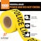 Xpose Safety Police Line Do Not Enter Tape Roll, 3 Inch Wide x 1000 Feet, Yellow w/Black Letters, 48 Rolls, 48PK PPLT-48-X - alternate 3