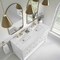 James Martin Vanities Breckenridge 60 in. Double Vanity, Bright White, w/ 3 CM Ethereal Noctis Quartz Top 330-V60D-BW-3ENC - alternate 3