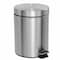 Happimess Oscar 8-Gallon Step-Open Trash Can with FREE Mini Trash Can, Platinum Silver HPM1000A - alternate 3