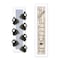 Homeroots Set Of Two Come On In with Seven Peg Mug Rack 3 White Framed Print Kitchen Wall Art, 2PK 405953 - alternate 1