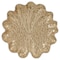 Homeroots 12in Gold Metal Handmade Leaf Trinket Tray 713009 - alternate 3