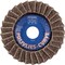Pferd PFERD Flap Disc, PVL-R, POLIVLIES CURVE, 4-1/2in x 7/8, Coarse, Aluminum oxide 45920 - alternate 4