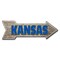 Signmission Kansas Arrow Decal Funny Home Decor 36in Wide D-A-12-999791 - alternate 1