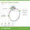 Symmons Braston Wall Mounted Bathroom Towel Ring 583TR - alternate 3