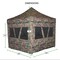 King Canopy 2in1 Hunting Blind & Instant Pop Up Tent 10ftx10ft, 1in Steel Frame, Camouflage HBF10X10 - alternate 1