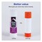 Avery Permanent Glue Stic Value Pack, 1.27 oz, Applies Purple, Dries Clear, 6PK 98071 - alternate 6