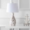 Jonathan Y Verna 26.5" Seashell LED Table Lamp, Ivory/Beige JYL1054A - alternate 4