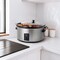Brentwood Industries 8.0 Quart Slow Cooker Stainless Steel 75083289M - alternate 2