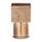 Auveco Brass 90 Degree Beaded Hose Barb 3/4in To Male Pipe 1/2in Adapter, 2PK 465 - alternate 2