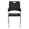 Office Star Products STC Series Straight Leg Stack Chair, Black / Silver STC8300C28-3 - alternate 3