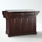 Crosley Alexandria Stainless Steel Top Full Size Kitchen Island/Cart KF30002AMA - alternate 1