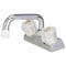 Boston Harbor Laundry Faucet, 2-Faucet Handle, 2-Faucet Hole, ABS, Deck Mounting, 4 in Faucet Centers PF4203A - alternate 1