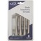 Hardware Resources KasaWare 4'' Overall Length Satin Nickel Fluted Bar Pull, 8PK K5123SN-8 - alternate 1
