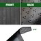 Boomerang Rubber Mat, Black, Unfinished, Rubber TM420BAGGED - alternate 2