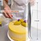 A2Z Scilab Culinary Tweezers, Narrow Precision Serrated Jaws, 5 Inch Curved, Stainless Steel Tongs A2Z-ZR1041 - alternate 3