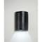 Luxury Lighting Gilly 13 in Tall Ceramic Outdoor Wall Light, Matte Black Paint Finish 102-00-MBP-ud-7 - alternate 1