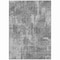 Homeroots 3' X 5' Gray And Charcoal Geometric Washable Indoor Outdoor Area Rug 594551 - alternate 4