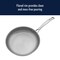 Henckels Clad H3 10-inch Stainless Steel Fry Pan with Lid 1023642 - alternate 5