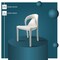 Leisuremod Solace Series Modern Dining Chair in White SC49W - alternate 4
