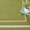 Homeroots 5' Green And Ivory Square Indoor Outdoor Area Rug 545957 - alternate 3