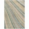 Homeroots 3' X 5' Beige Gold And Sage Striped Washable Indoor Outdoor Area Rug 614953 - alternate 3