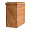 Homeroots Traditional Solid Teak Rectangular Toothbrush Holder 475840 - alternate 5
