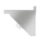 Koolmore 12'' x 36'' 18-Gauge Stainless-Steel Heavy Duty Wall Shelf with Pot Rack, . WMPS-1236 - alternate 4