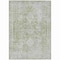 Homeroots 9' X 12' Artichoke Green Oriental Washable Indoor Outdoor Area Rug 607588 - alternate 6