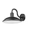 Z-Lite RLM 1-Light Outdoor Wall Light, 12 in W x 9.25 H, Sand Black 5020M-BK - alternate 3