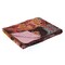 Homeroots 50" X 70" Brown And Pink Floral Cotton Quilted Kantha Throw Blanket with Embroidery 544547 - alternate 3