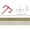 Mytee Products G70 Chain & Binder Kit - (8) 1/2 in - 5/8 in Ratchet Load Binder, (8)1/2 in x 20 ft Chain, 8PK 1220CHRBx8 - alternate 4