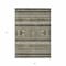 Homeroots 8' X 10' Taupe Beige And Ivory Southwestern Washable Indoor Outdoor Area Rug 582869 - alternate 3