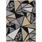 Homeroots 9' X 12' Black Beige And Gray Geometric Washable Indoor Outdoor Area Rug 600352 - alternate 5