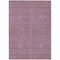 Homeroots 5' X 8' Eggplant And Ivory Geometric Washable Indoor Outdoor Area Rug 595638 - alternate 6