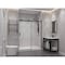 Anzzi 50 to 54 in. x 76 in. H Sliding Frameless Shower Door in Matte Black , Tsunami Guard Tempered Glass SD-FRLS05703MB - alternate 3