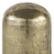 Homeroots 7" Antiqued Brass Cast Aluminum Cylindrical Tabletop Sculpture 608703 - alternate 4