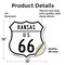 Signmission Kansas Route Marker Shield Sign Us 66, 12 Inch X 12 Inch, Vinyl Decal SHI-D-12-384 - alternate 2