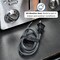 Grizzly Supply Back to Back Self-Gripping Cable Tie, 8 in L, 0.5 in W, Hook and Loop Closure, Black, 25PK GS-HLBB8-0Q - alternate 7