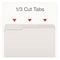 Pendaflex Double-Ply Top Tab Colored File Folders, 1/3-Cut Tabs: Assorted, Legal, 0.75" Exp, White, 100PK 1007034 - alternate 3