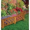 Greenes Fence 19 1/4'' Hx19 3/4'' L Wooden Lattice Decorative Border Fence RC571 - alternate 2